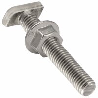 Hammerkopfschrauben + Sechskantschrauben mit Flansch DIN 6923