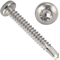 Bohrschrauben mit Linsenkopf Form, Innensechsrund DIN...