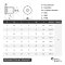 H&uuml;lsenmuttern mit Senkkopf u. Innensechskant Edelstahl A1
