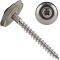 Spenglerschrauben POZI "Z" mit U-Scheibe (20 mm) ähnl. DIN 7995 Edelstahl A2