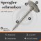 Spenglerschrauben POZI "Z" mit U-Scheibe (20 mm) ähnl. DIN 7995 Edelstahl A2