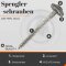 Spenglerschrauben POZI "Z" mit U-Scheibe (15mm) ähnl. DIN 7995 Edelstahl A2