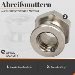 Abreissmutter A2