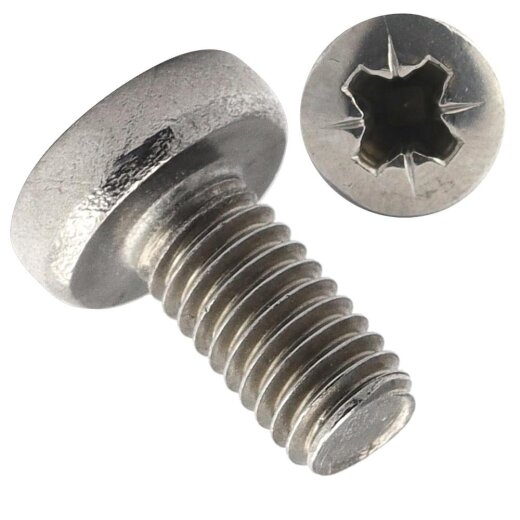 Linsenschrauben mit Kreuzschlitz "Z" DIN 7985 Edelstahl A2