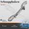 Schnapphaken L=50 Edelstahl A4