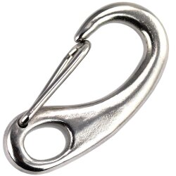 Schnapphaken L=70 Edelstahl A4