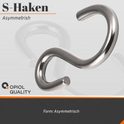 S-HAKEN ASYMMETRISCH-MM5-A2  (8160)