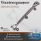 Wantenspanner M16 Gabel/Gabel geschweißt, geschlossen, Edelstahl A4