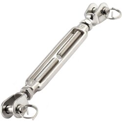 Wantenspanner M8 Gabel/Gabel geschweißt, offen,...