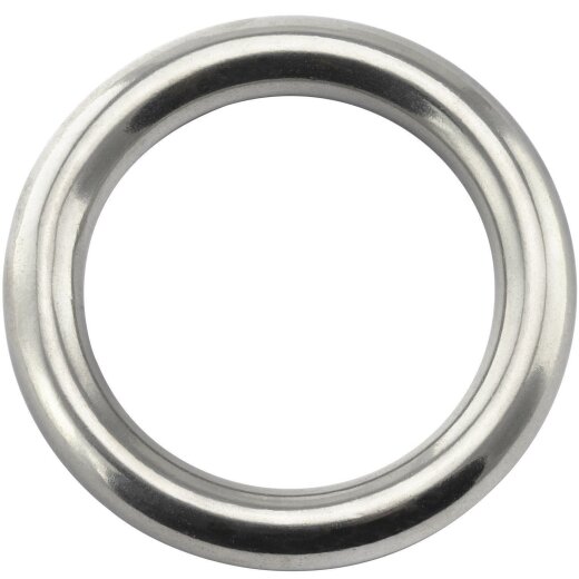 Polierte Metallringe aus 304 Edelstahl O Ring Rundring Gardinenring 10x90mm 