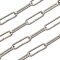 1,5 mm Kette, langgliedrig, Edelstahl A4, DIN763