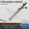 Schraubterminal D=3+4 M6 Edelstahl A4
