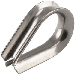 Kausche D=8 mm ähnl. DIN 6899 Edelstahl A4