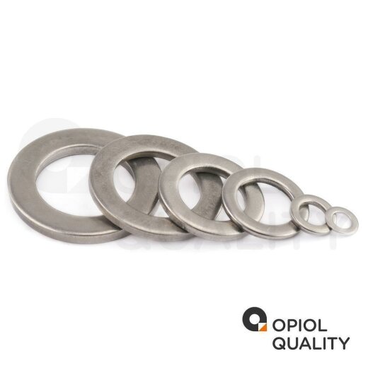 OPIOL QUALITY® Unterlegscheiben für Zylinderschrauben DIN 433 aus