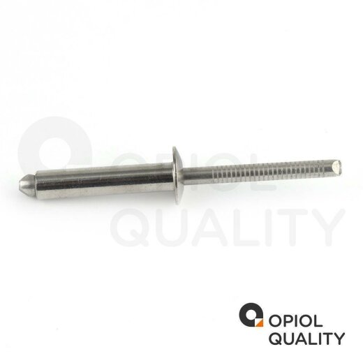 OPIOL QUALITY® Blindniet mit Flachkopf DIN 7337 / ISO 15983 aus