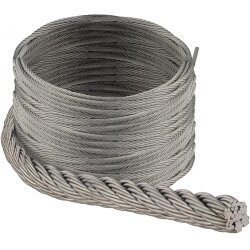 1,5 mm Drahtseil 7x7 mittelweich, Edelstahl A4