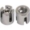 Kreuzklemme Offen 4 mm Edelstahl A4