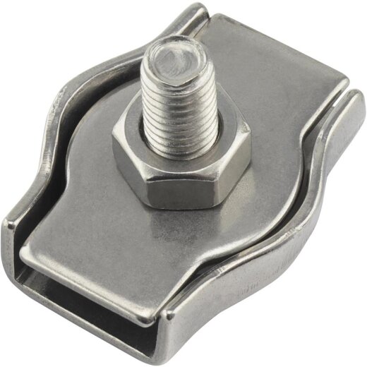 Simplex Drahtseilklemme 4 mm Edelstahl A4