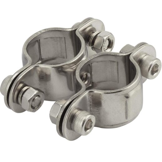 Doppelschelle Doppelt 25 mm