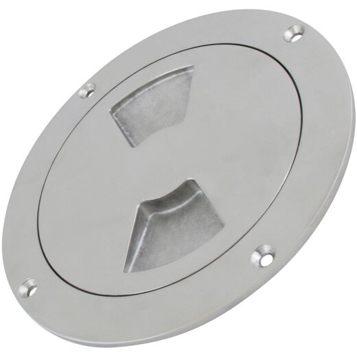 Inspektionsflansch Weiss Plastik 146mm