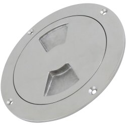 Inspektionsflansch Weiss Plastik 205mm