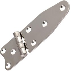 Scharnier Form B 129x40 mm Edelstahl A2
