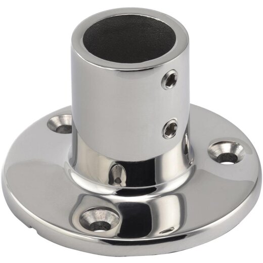 Relingfuss 90&deg;  Rund 22mm