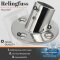 Relingfuss 60&deg;  Rund 25mm