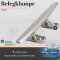 Belegklampe 125 mm Flach
