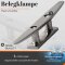 Belegklampe 200mm Flach 2 löcher