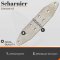 Scharniere 185x40x1,5 mm Edelstahl A2