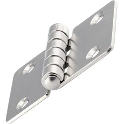 Scharnier 90x60x3 mm Edelstahl A2