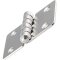 Scharnier 90x60x3 mm Edelstahl A2