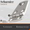 Scharniere 38x76x4,5 mm Edelstahl A4