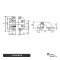Scharniere 65x74 mm 6 mm Dicke