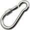 Karabinerhaken mit Mutter 120 mm