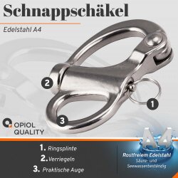 Schnappschäkel 70 mm