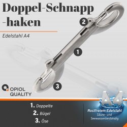 Schnapphaken 90 mm