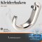 Kleiderhaken Ein Loch 30x10 mm