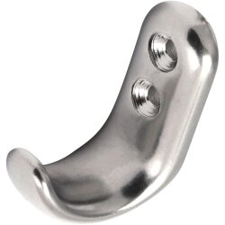 Kleiderhaken Zwei Loch 31x16,5 mm