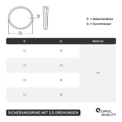 Sicherungsring 26 mm