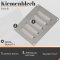 Kiemenblech Typ B 120x12 mm