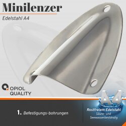 Minilenzer Typ B 55x57 mm