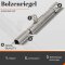 Bolzenriegel  80 mm Edelstahl A2