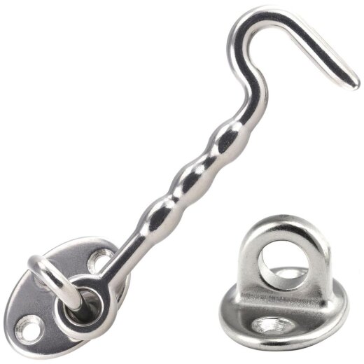 Kabinenhaken 100mm -Aisi316