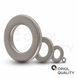 10 Stück Unterlegscheiben 5,3 (M 5) DIN 125 Edelstahl A2