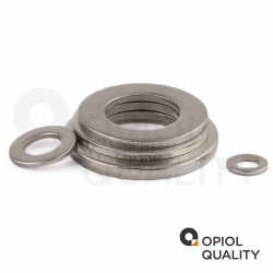 10 Stück Unterlegscheiben 5,3 (M 5) DIN 125 Edelstahl A2