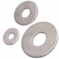 5 Stück Große Unterlegscheiben 22 (M20) DIN...