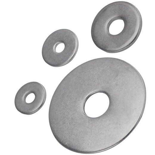1 Stück Karosseriescheiben 40 x 10,5 x 1,5 Edelstahl A2