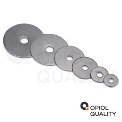 50 Stück Karosseriescheiben 30 x 8,4 x 1,5 Edelstahl A2